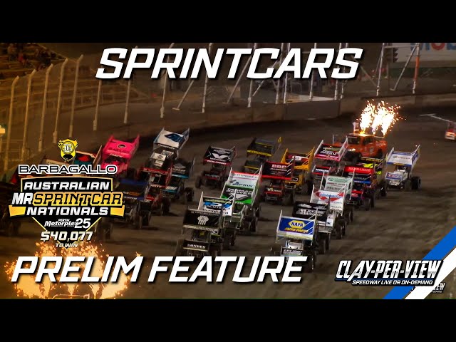 Sprintcars | Prelim Australian Mr Sprintcar Nationals - Perth - 7th Feb 2025 | Clay-Per-View