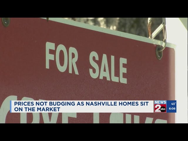 Prices not moving as Nashville homes sit on market