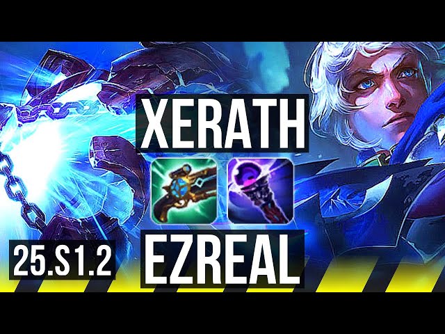 XERATH & Swain vs EZREAL & Karma (ADC) | KR Master | 25.S1.2