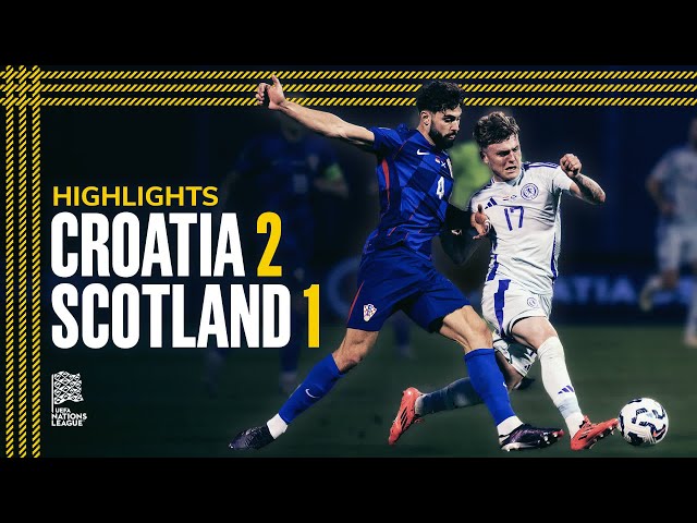 Croatia 2-1 Scotland | 2024 UEFA Nations League Highlights