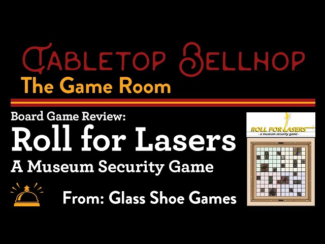 Roll For Lasers, a laser bouncing roll and write game, BOARD GAME REVIEW