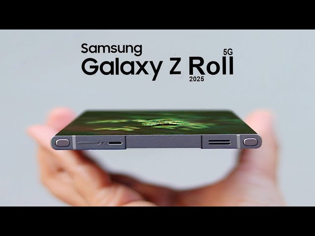 🔥 Samsung Galaxy Z Roll 5G – The Ultimate Foldable(Auto mobile features)