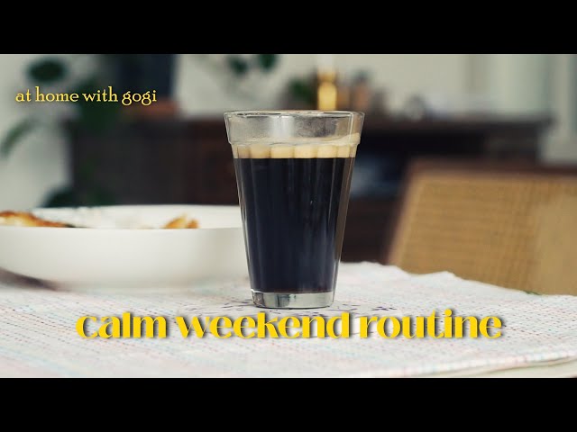 calm weekend routine at home | silent vlog | relaxing ordinary days in France