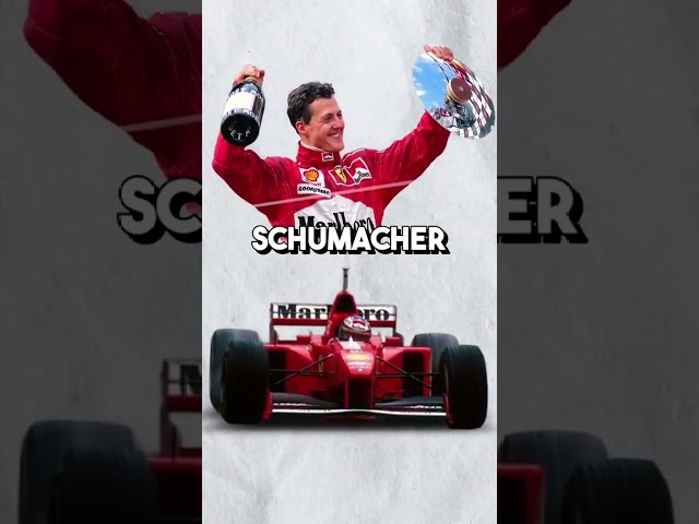 Schumacher And Villeneuve NEVER Shared A Poduim  #f1shorts #f1facts