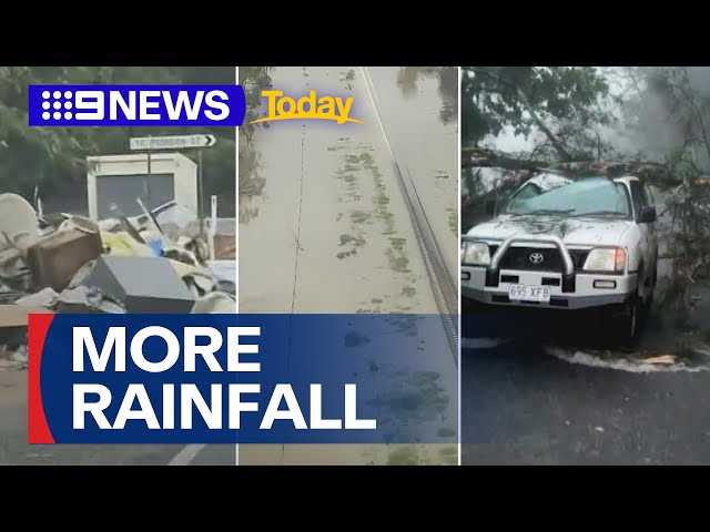 Far North Queensland on alert for more excepted rainfall | 9 News Australia