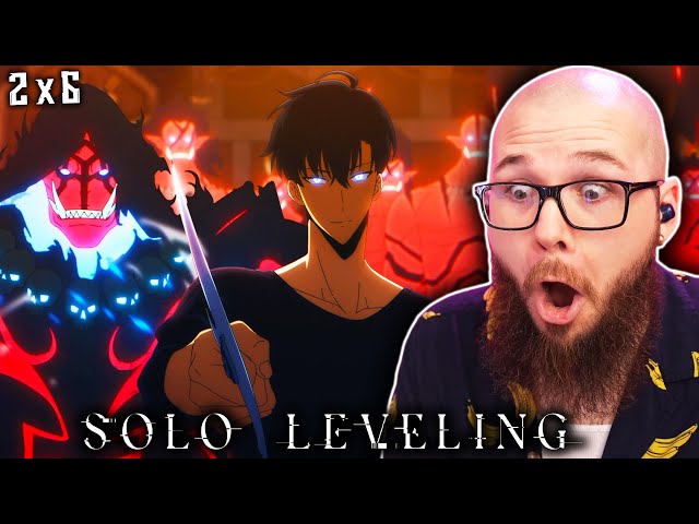 THIS WAS PEAK!! 🔥 SOLO LEVELING S2 Episode 6 Reaction