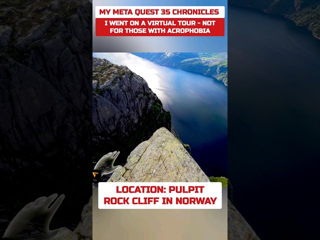 The Most Incredible Virtual Reality Tour of Pulpit Rock, Norway