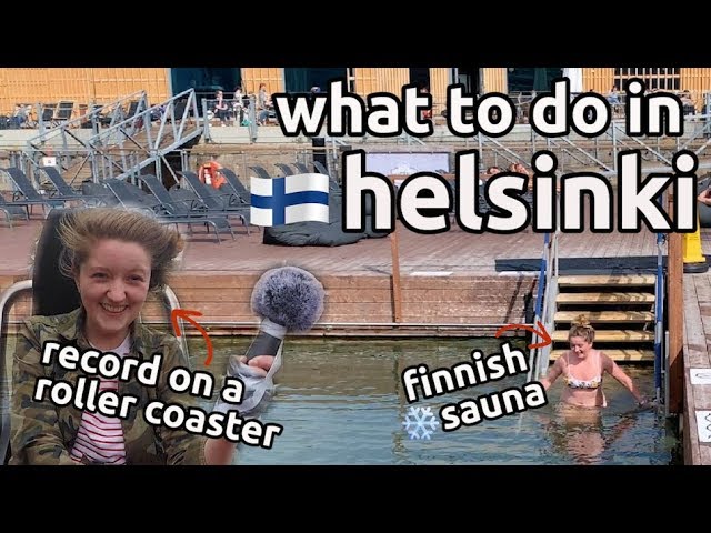 half day in helsinki | first time finnish sauna | finland travel vlog