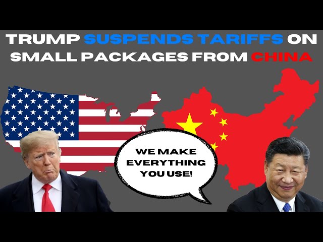 Trump Suspends Tariffs on China