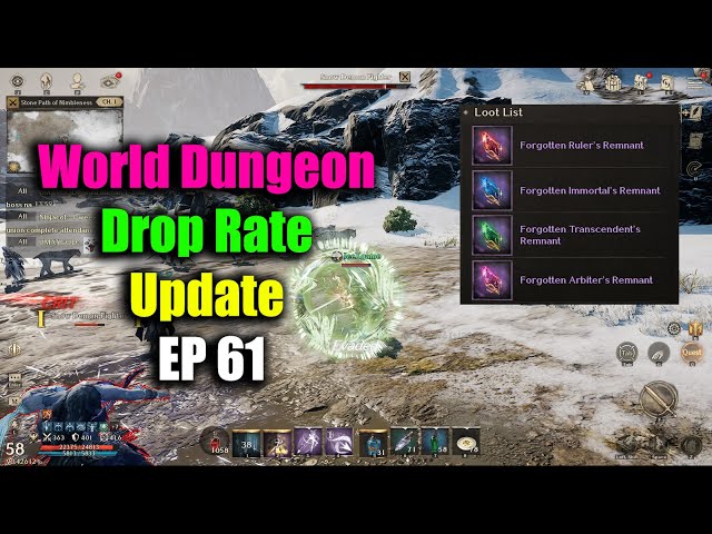 Night Crows World Dungeon Drop Rate Update EP 61