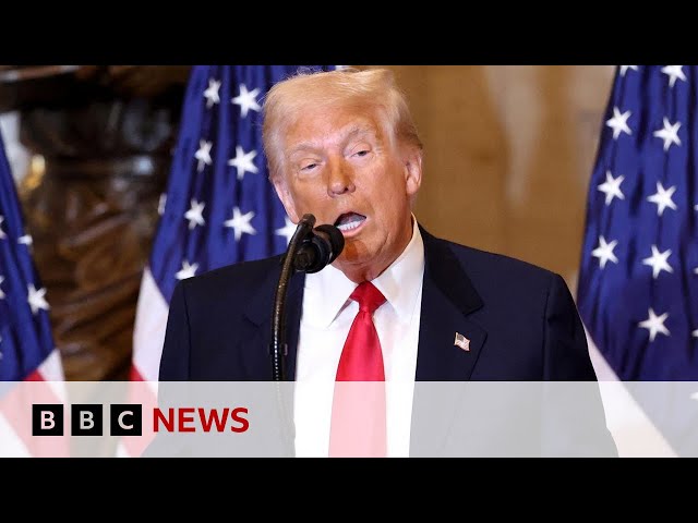 Trump restates plan for US ‘takeover’ of Gaza, with Palestinians ‘resettled in region’ | BBC News