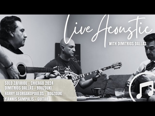 LIVE ACOUSTIC SESSION: GREEK BOUZOUKI - SOLO ZAFIRIOU - «Όταν τα Μπουζούκια Κελαηδάνε»