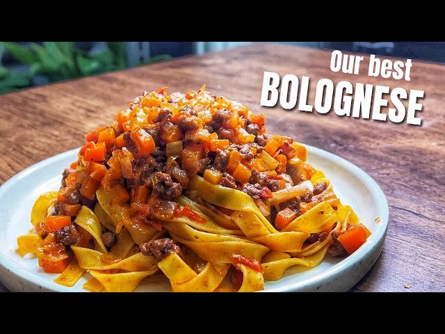 Bolognese SO GOOD and Easy to Make! Try it!