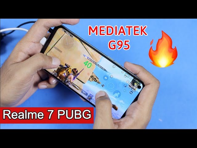 Realme 7 Pubg Mobile Gaming Test with FPS, Graphics Settings & Heating | PUBG Gameplay Mediatek G95