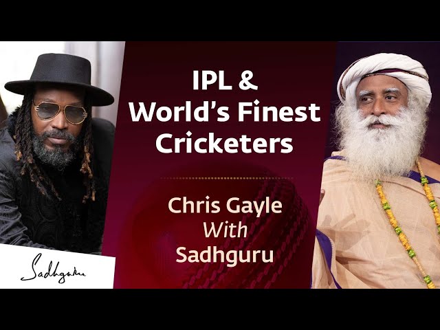 Chris Gayle Discusses Kohli, Dhoni, Viv Richards & #SaveSoil with Sadhguru