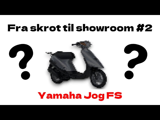 Skiller en Yamaha Jog fra hinanden! - Fra skrot til showroom #2