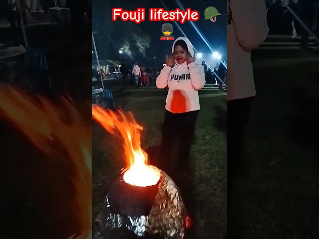 Fouji lifestyle 🪖💂‍♂️#foujiwife #haryanvisong #song #newsong #youtubeshorts #shorts