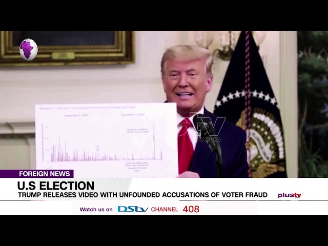 U S Election Trump Releases Video With Unfounded Accusations Of Voter Fraud (News | Nigeria)