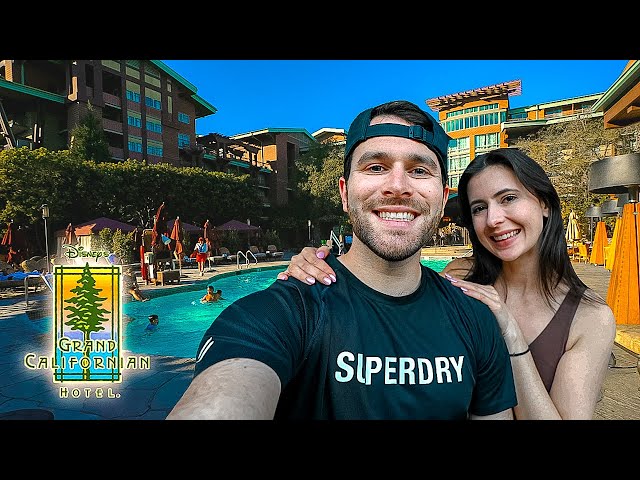 Flying to Disneyland & Checking Into The Grand Californian Hotel For Our FIRST VISIT!