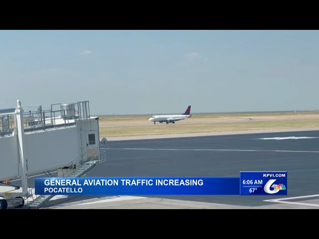 Pocatello Regional Airport Seeing a Aviation Traffic Increase