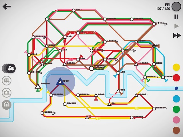 How to Play Mini Metro+ Train: Apple Arcade Kids Games Animation | Monday Metro Map with Mini Metro