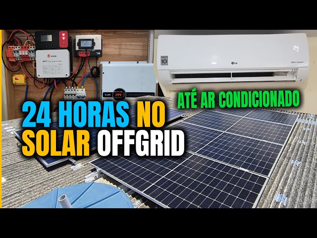 24-Hour Off Grid Solar Energy by Student Evangivaldo, Now It's Not Just Backup | Eduardo Aquino