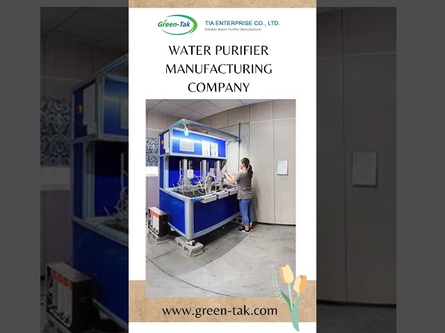 Water Purifier Manufacturing Company: Leading the Industry in Clean Water Solutions