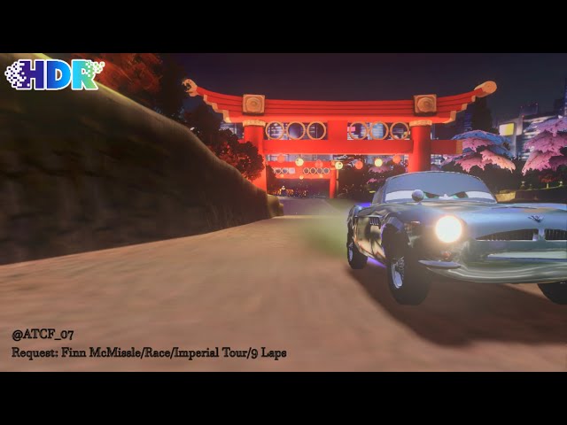 [HDR] Cars 2 The Video Game | Finn McMissile - Race Mode | Imperial Tour 9 Laps