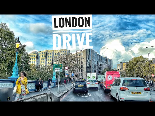 𝐋𝐎𝐍𝐃𝐎𝐍 𝐄𝐍𝐆𝐋𝐀𝐍𝐃 🇬🇧 - Driving Downtown City of London April 2022 - 4K HDR