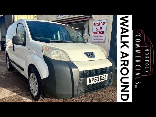 Walk around video for a Peugeot Bipper 1.3 HDi 75 Professional