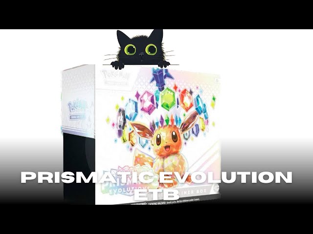 Unboxing de la ETB Prismatic Evolution en GeroShop