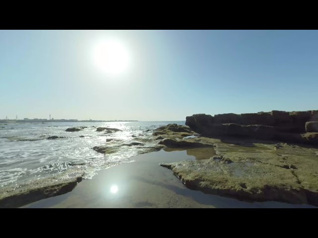 Caleta Cádiz Spain  VR 180  TV SLOW 4K