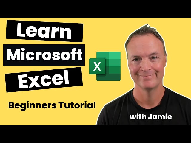 Master Excel Basics in NO TIME