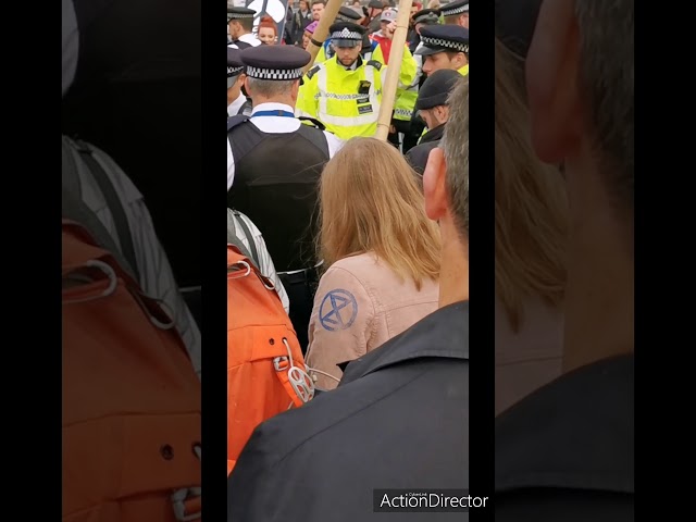 Extinction Rebellion protests UK London