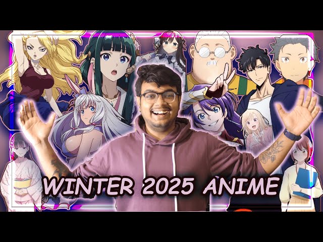 Winter Anime Season 2025: What Will I Be Watching? | My Initial Thoughts #anime #winter #season