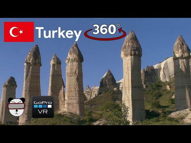 🌍 360° Love Valley | Göreme, Turkey 🇹🇷【GoPro VR Travel | 360 Video】