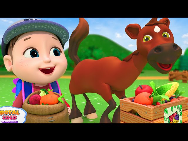 Macdonald Tua Punya Peternakan - Farm Song | RoyalCoco Bahasa Indonesia - Lagu Anak Anak