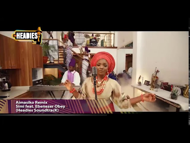 Watch Simi and Ebenezer Obey’s 14th Headies remix performance of the song Aimasiko.