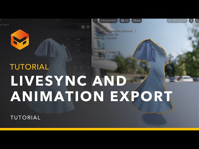 LiveSync and Animation Export