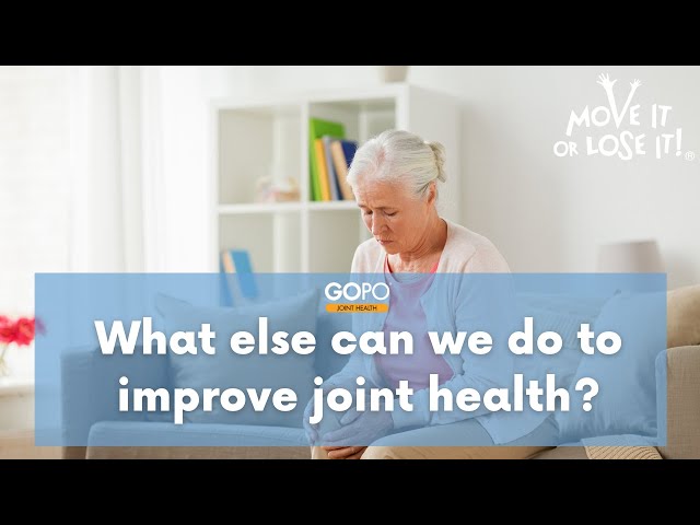 What else can we do to improve joint health?