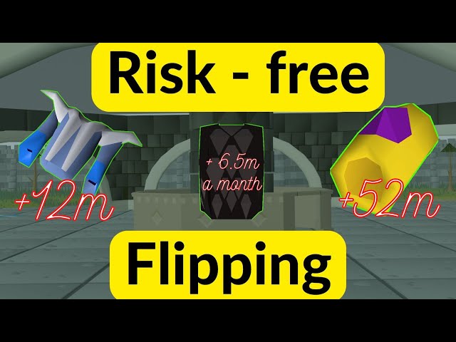 Make millions flipping with zero risk - OSRS GE guide