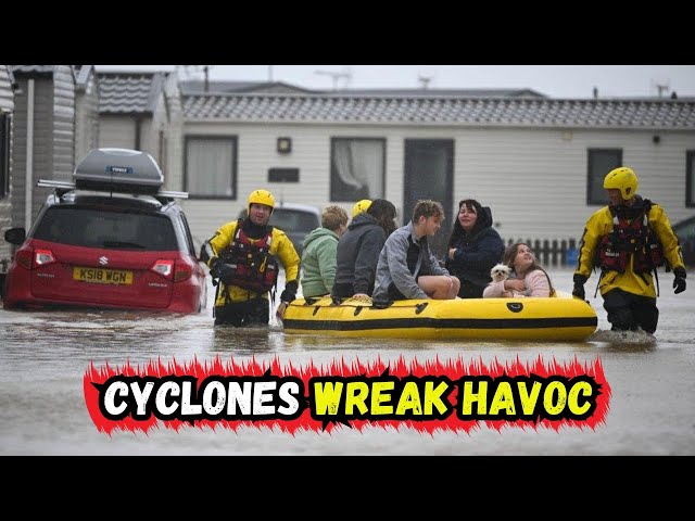 Cyclones Wreak Havoc in Western Europe | Ireland and the UK | Hurricanes and Cyclones