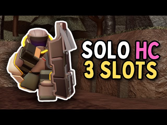 Solo Hardcore Triumph With 3 TOWER SLOTS! | Roblox TDS