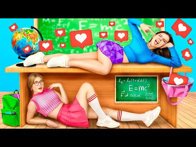 Rich VS Poor Daughter || Broke Girl Got Locked in Fancy Boarding School!