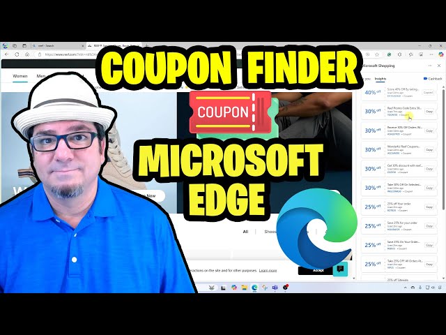 How to Use the Coupon Finder in Microsoft Edge