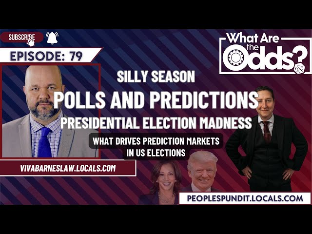 LIVE #WhatAreTheOdds at 2PM EDT — As always, polls, projections and predictions.