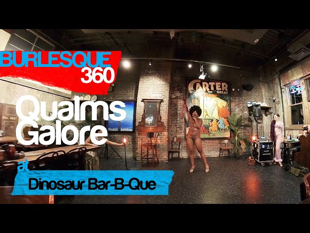 Qualms Galore Performance for Burles-Que at Dinosaur Bar-B-Que Brooklyn (360° Video)