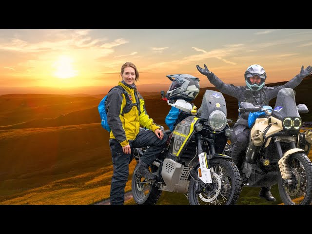 The GRAND FINALE of our mini motorcycle trip in the UK | LNR Moto & Off She Goes [E4-S7]