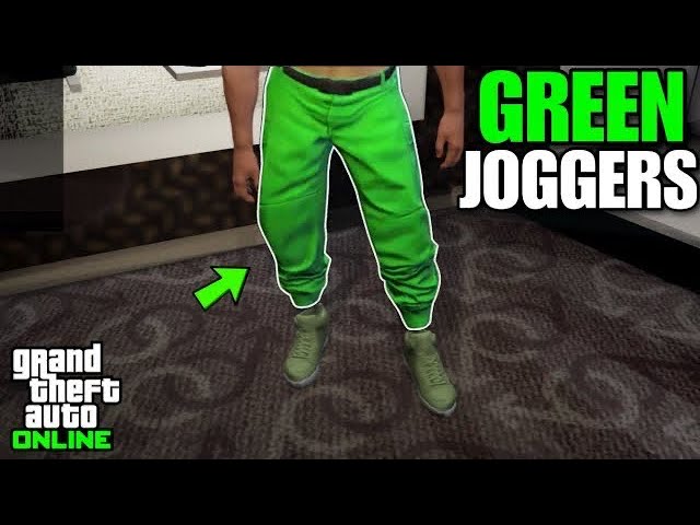 *UPDATED* HOW TO GET GREEN JOGGERS IN GTA 5 ONLINE AFTER PATCH 1.70! SUPER EASY