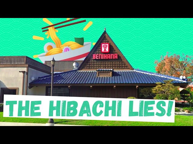 Benihana has taught us to use hibachi ALL WRONG! It's not teppanyaki